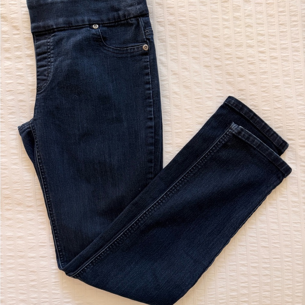 Chico's Dark Blue Straight Leg Jeans